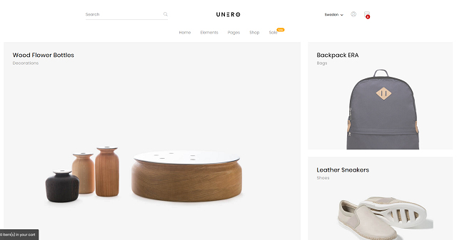 Home Product Landing