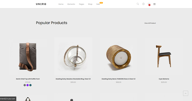 Home Product Landing